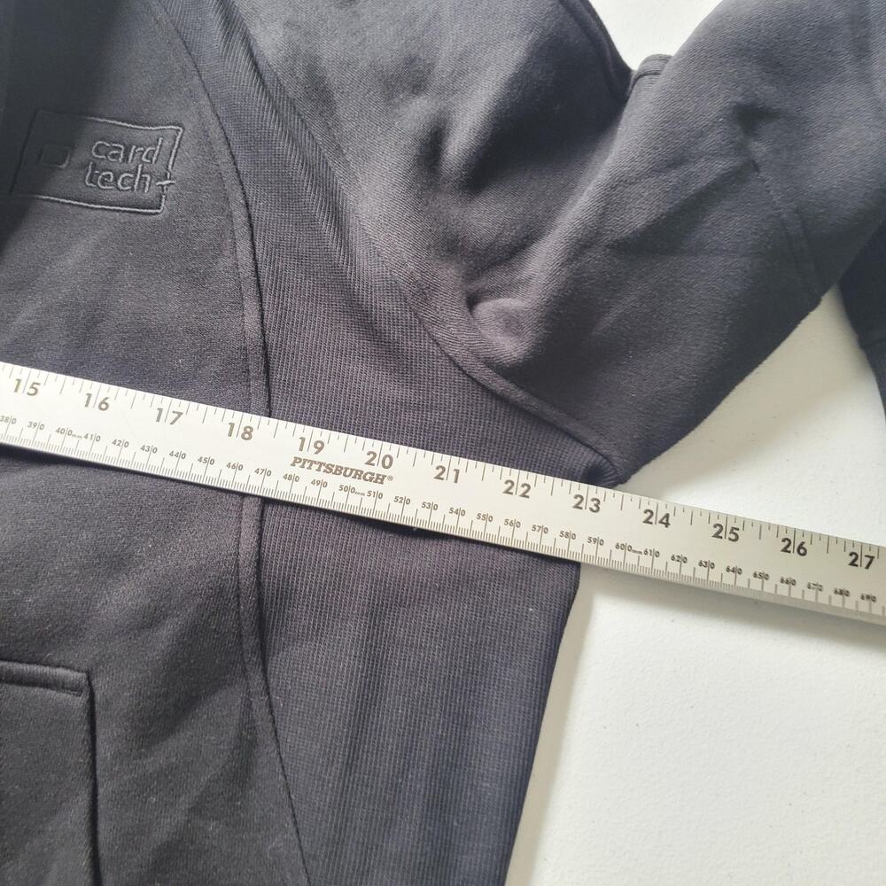 Lululemon Sweatshirt Womens Medium Large Gray 1/2 Zip Fleece Pullover Mock Neck - Picture 6 of 7